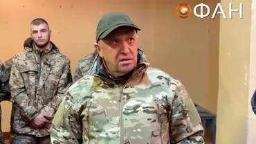 Seful mercenarilor lui Putin Evgheni Prigojin la o morga improvizata pe front Contractul lor sa terminat Video