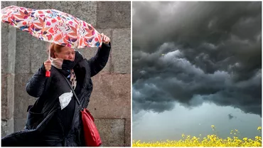 Romania lovita de noi fenomene meteo severe alerte cod galben emise de ANM Zonele vizate
