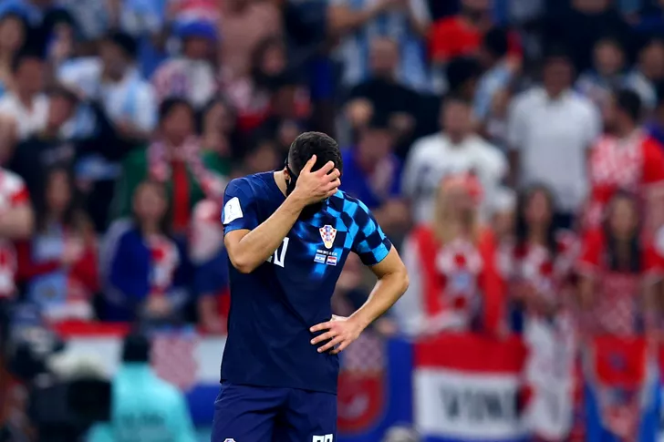 Croaţii au fost storşi în meciul cu Argentina. Sursa: hepta.ro