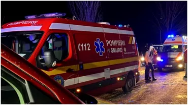 Accident grav in judetul Sibiu Trei adulti si un copil au ajuns de urgenta la spital