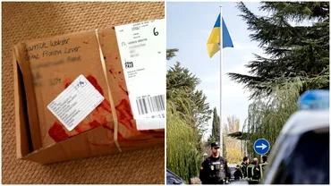 Ambasadele Ucrainei in Europa sub teroare Primesc acum ochi de animale in pachete patate cu sange