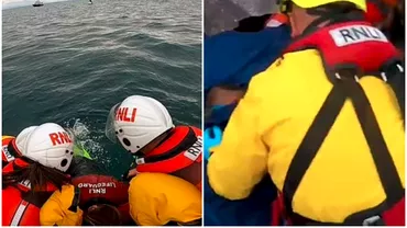 Migrantii care traverseaza ilegal Canalul Manecii recurg la gesturi disperate Isi arunca bebelusii in barcile noastre de salvare