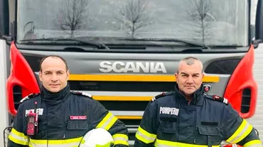 Pompierii eroi fara pelerina Voluntarii ISU Stelian si Adrian au salvat ca prin minune viata unui biciclist implicat intrun accident