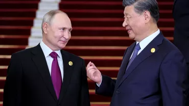 Vladimir Putin si Xi Jinping vor sasi consolideze legaturile cruciale China si Rusia de mana pe Drumurile Matasii pentru a contracara Occidentul