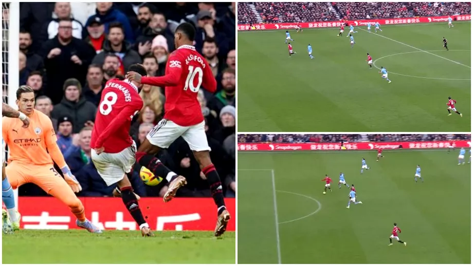 De ce a fost validat golul controversat din Manchester United  Manchester City 21 Explicatiile date de un fost arbitru din Premier League