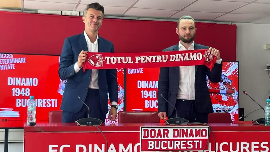 Ovidiu Burca prezentat oficial ca antrenor la Dinamo Ma simt pregatit Vom duce echipa acolo unde ii este locul