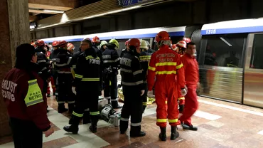 Incident la metroul din Capitala SMURDul solicitat sa intervina de urgenta Anuntul Metrorex