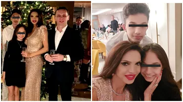 Cristina Spatar imagine rara cu cei doi copii si sotul afacerist Cum au petrecut de sarbatori