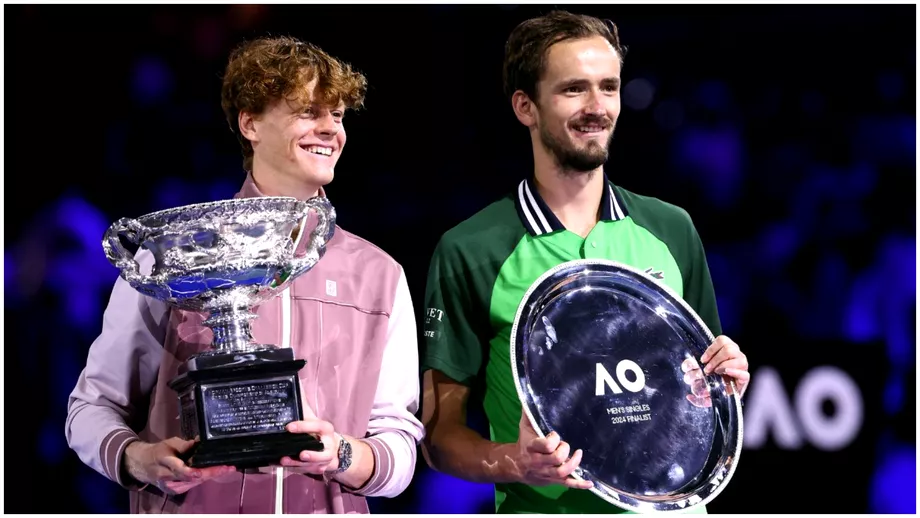 Jannik Sinner premiu fabulos pentru triumful la Australian Open Cati bani a primit Daniil Medvedev