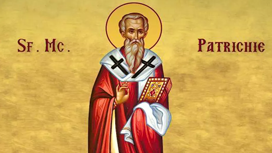 Calendar ortodox duminica 19 mai Sfantul Mucenic Patrichie episcopul Prusiei Predica la Duminica Slabanogului