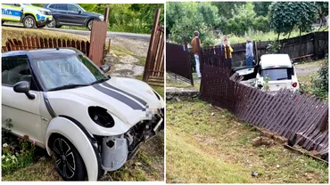 Tanara de 16 ani spitalizata dupa un grav accident in Neamt A intrat cu motociclul intro curte