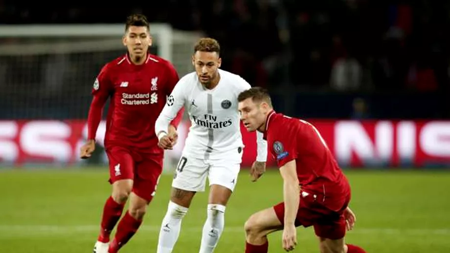 PSG  Liverpool 21 in Champions League Francezii sunt favoriti la calificare Cormoranii au cazut pe 3 Video