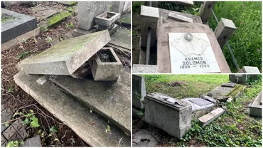 Tinerii care au vandalizat Cimitirul Evreiesc din Ploiesti dupa ce au baut si au fumat iarba scapa de inchisoare Cine suporta pagubele