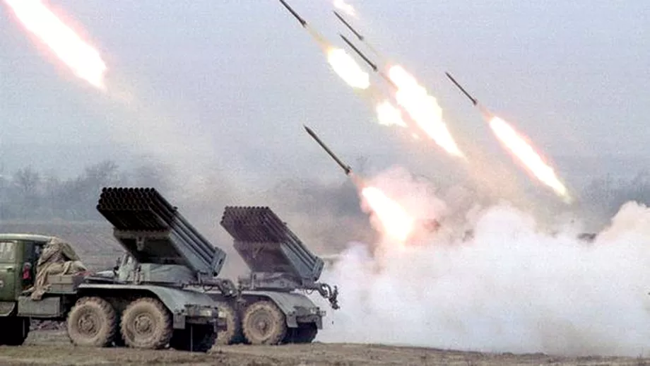 Ucraina Tiruri cu lansatoare de rachete Grad in estul separatist in pofida armistitiului