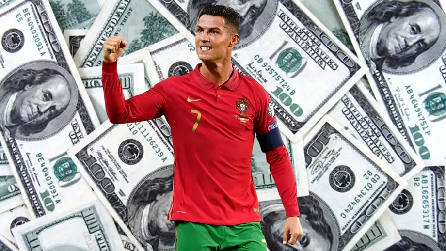Cristiano Ronaldo face avere pe perioada Campionatului Mondial 2022 Cati bani a luat pentru cinci reclame