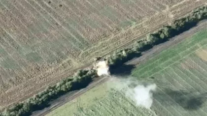 VIDEO „World of Tanks” în Ucraina: Un tanc ucrainean „se furișează” în spatele...