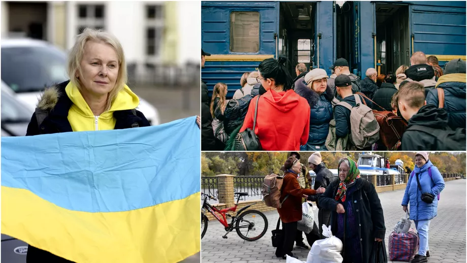 Alungati de razboi refugiatii ucraineni sunt sfatuiti sa nu se intoarca pana la primavara Trebuie sa supravietuim iernii