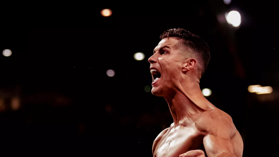 Cristiano Ronaldo eroul lui United in seara in care a batut recordul de meciuri jucate in Liga Campionilor Bornele legendare si prima reactie ale lui CR7 Video
