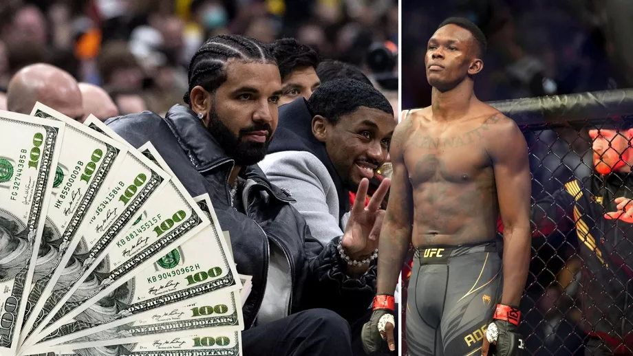 Cum la blestemat rapperul Drake pe Israel Adesanya Pariul de 1000000 de dolari ii poate fi fatal campionului UFC Video
