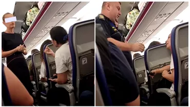 O romanca si copilul ei dati afara dintrun avion Wizz Air Stewardesa sustine ca a fost amenintata Video