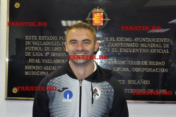 Răzvan Pleşca a fost titular în amicalul de lux cu Real Valladolid