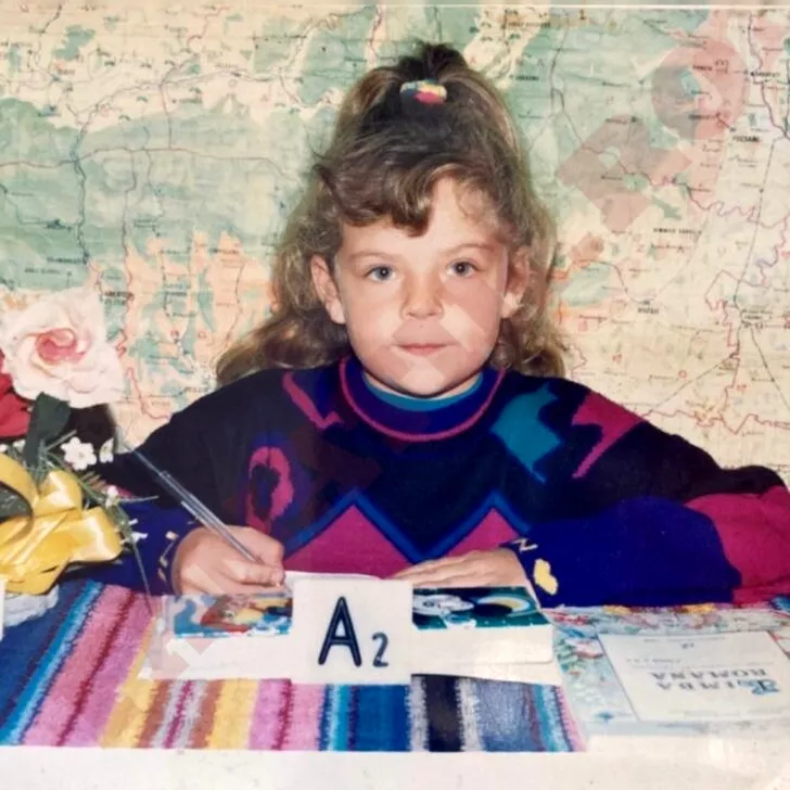 Victoria Răileanu în copilărie. Sursă foto: Arhivă personală