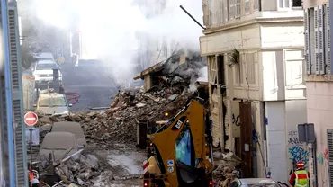 Explozie devastatoare in Marsilia Doua cladiri sau prabusit complet cel putin 6 persoane sunt ranite