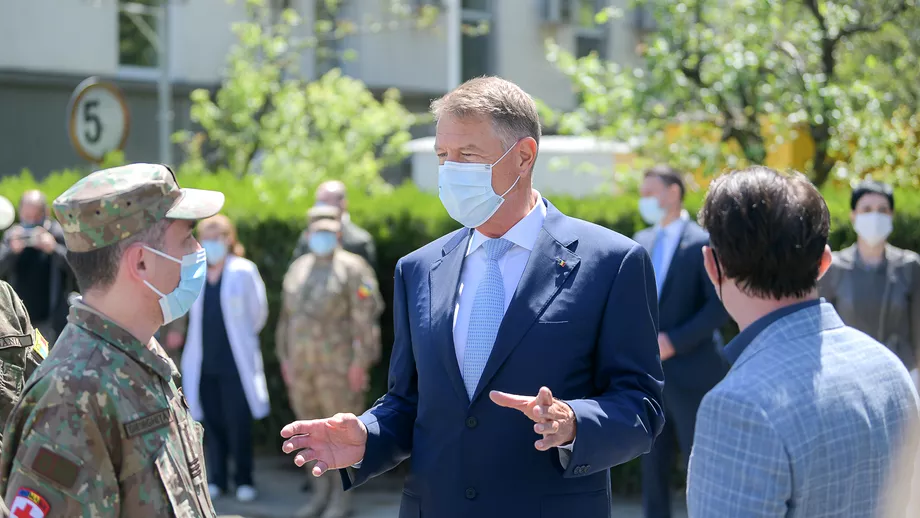 Klaus Iohannis vizita la Spitalul BagdasarArseni Mesajul presedintelui catre medici Sunteti eroii nostri Update
