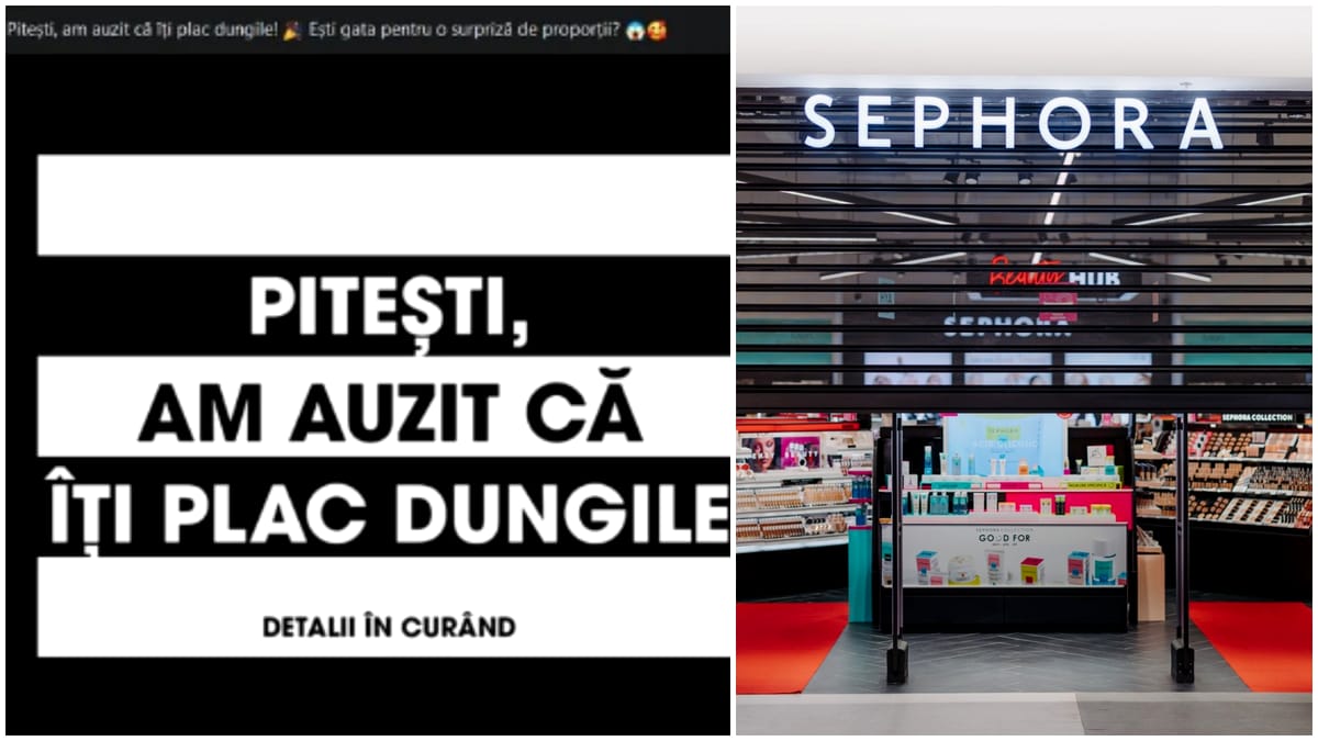 Gafa făcută de Sephora România: “Pitești, am auzit că îți plac dungile”