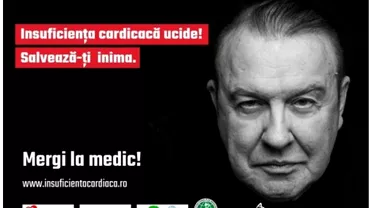 Insuficienta cardiaca ucide Salveazati inima Mergi la medic campanie nationala de informare lansata de medici si pacienti cu sprijinul AstraZeneca