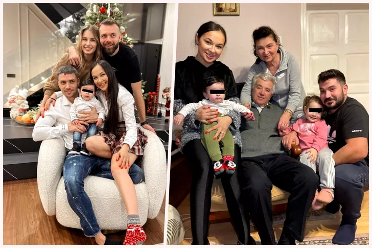Vlăduța Lupău, imagini emoționante de Crăciun, alături de cei dragi. Sursă foto: Instagram / colaj Fanatik 