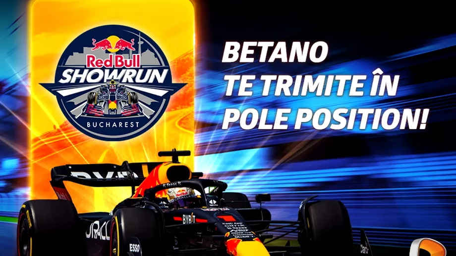 P Vino in pole position alaturi de Betano si Red Bull Racing Show Run