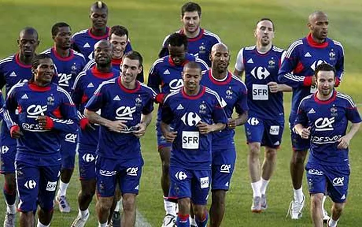 Franţa la Campionatul Mondial din 2010