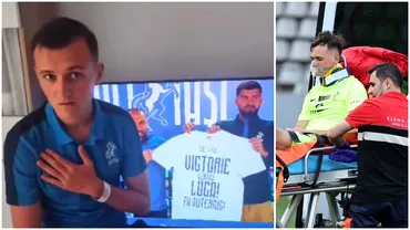 Luca Mihai a ajuns acasa Tatal tanarului fotbalist a povestit ce sia amintit fiul sau si care a fost prima intrebare dupa accidentarea horror din Dinamo  Poli Iasi