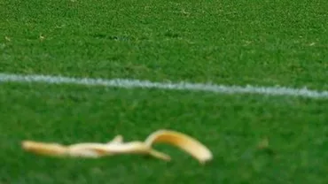 Un fan a fost arestat pentru ca a aruncat cu o banana pe teren spre un fotbalist Sa intamplat la un derby din Premier League