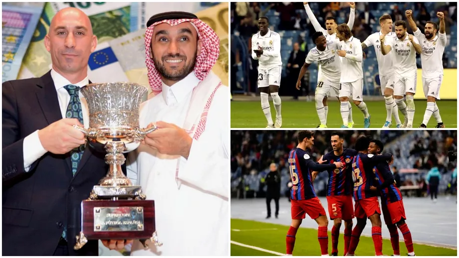 Modul controversat prin care Supercupa Spaniei a ajuns in Arabia Saudita Cati bani platesc seicii pentru Real Madrid  Barcelona
