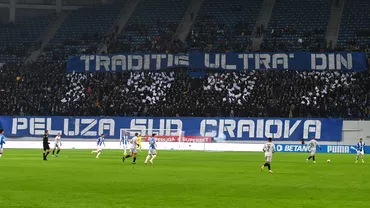 Ultrasii lui FC U Craiova radicali inaintea derbyului cu FCSB Nu mai au parte de sustinerea noastra