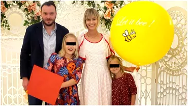 Andreea Perju divorteaza dupa o casnicie de 13 ani Actrita si fostul sot au doua fete