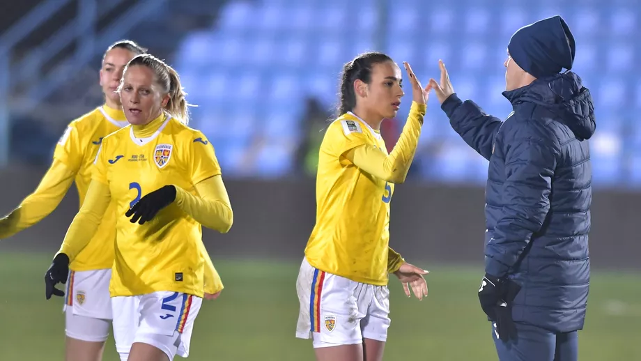 Nationala de fotbal feminin a Romaniei a spalat rusinea cu Austria Tricolorele victorie cu 10 in amicalul cu Irlanda de Nord Video