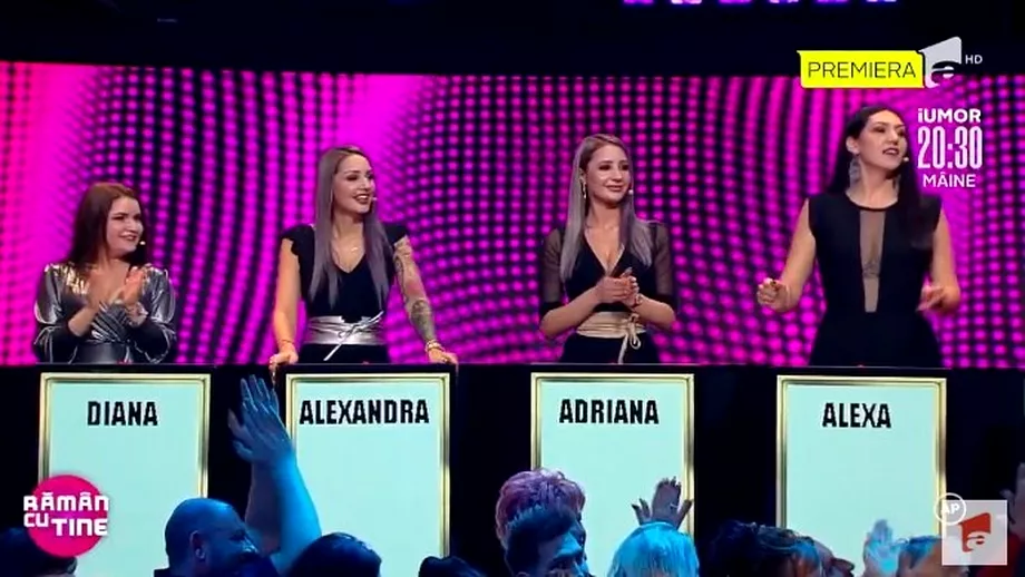 Alexandra si Adriana de la Puterea Dragostei concurente intro emisiune de la Antena 1 Imagini incredibile cu cele doua surori