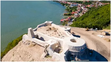 Cetatea misterioasa din Romania care a fost refacuta complet E asezata pe malul Dunarii si va fi in topul preferintelor pentru turisti