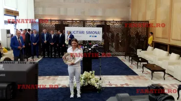 Reportaj de la primirea de gala a Simonei Halep de pe Aeroportul Otopeni Cum a fentat cele mai grele intrebari si plecarea de rockstar GALERIE FOTO