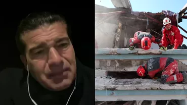 Sfasiat de durere un actor a izbucnit in lacrimi in direct la tv Sia pierdut familia la cutremurele din Turcia