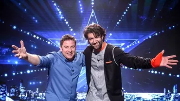Pavel Bartos si Smiley invita lumea la vot in direct la Romanii au Talent la Pro TV