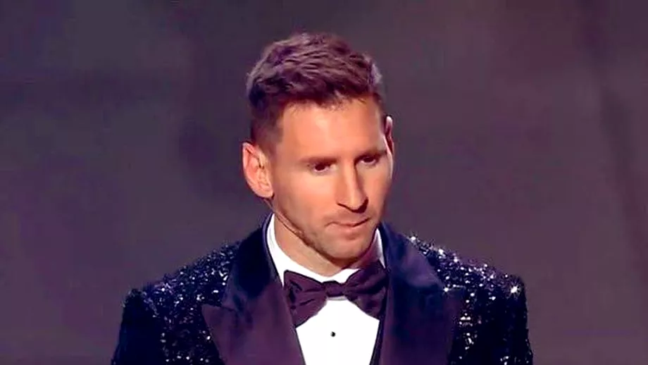 Lionel Messi a câștigat Balonul de Aur 2021. Argentinianul triumfă pentru a șaptea oară în carieră. Video