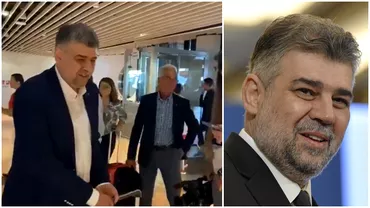 Video Marcel Ciolacu surprins pe aeroportul din Viena in drum spre Berlin Premierul a calatorit cu o cursa de linie si sia carat singur bagajul