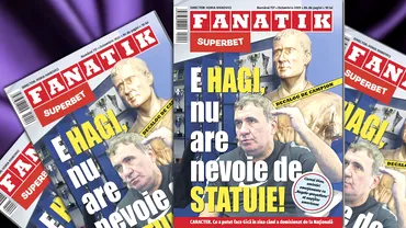 Cititi acum in revista Fanatik Visul lui Gica Hagi mita lui Reghecampf pentru Gigi Becali ca sal ia la FCSB si iubirile lui Emil Gradinescu