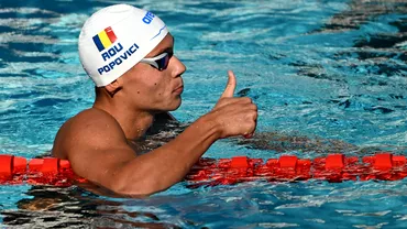 David Popovici a scris istorie la Europenele de natatie de la Roma dar nu va fi recompensat de Dinamo pentru performantele sale