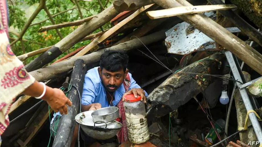 Ciclonul Amphan a facut prapad in India si Bangladesh Aproape 100 de persoane siau pierdut viata