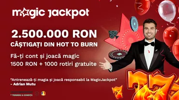 P Castig magic pentru un jucator norocos 2500000 de lei iau intrat in cont